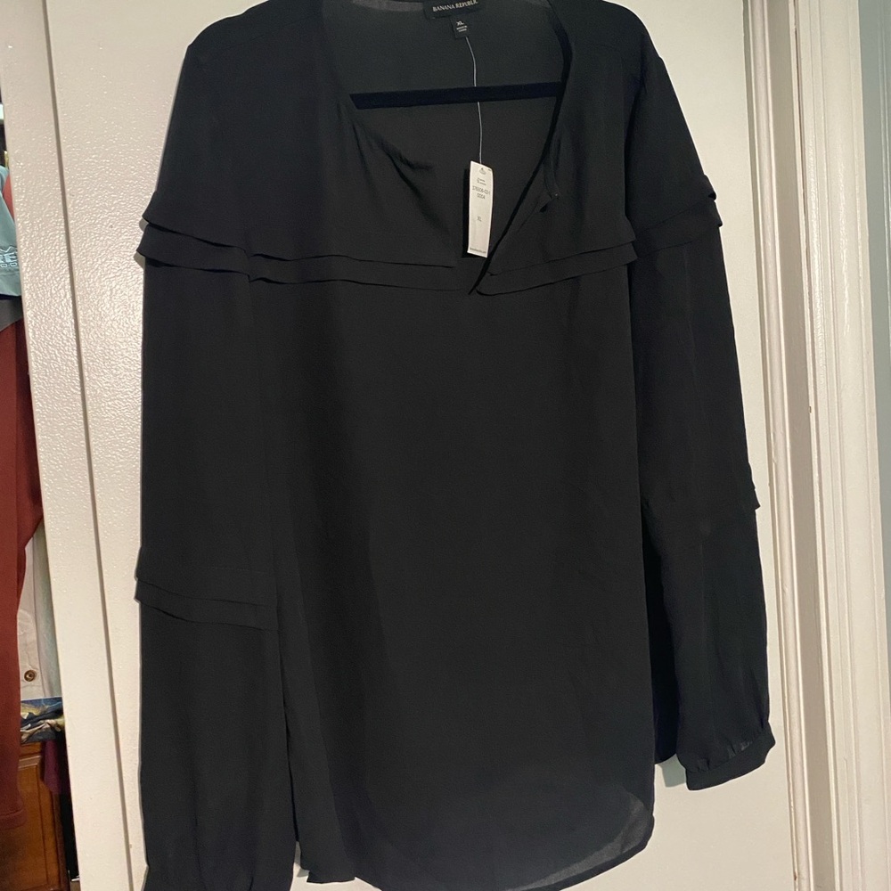 Banana Republic Sheer dress shirt